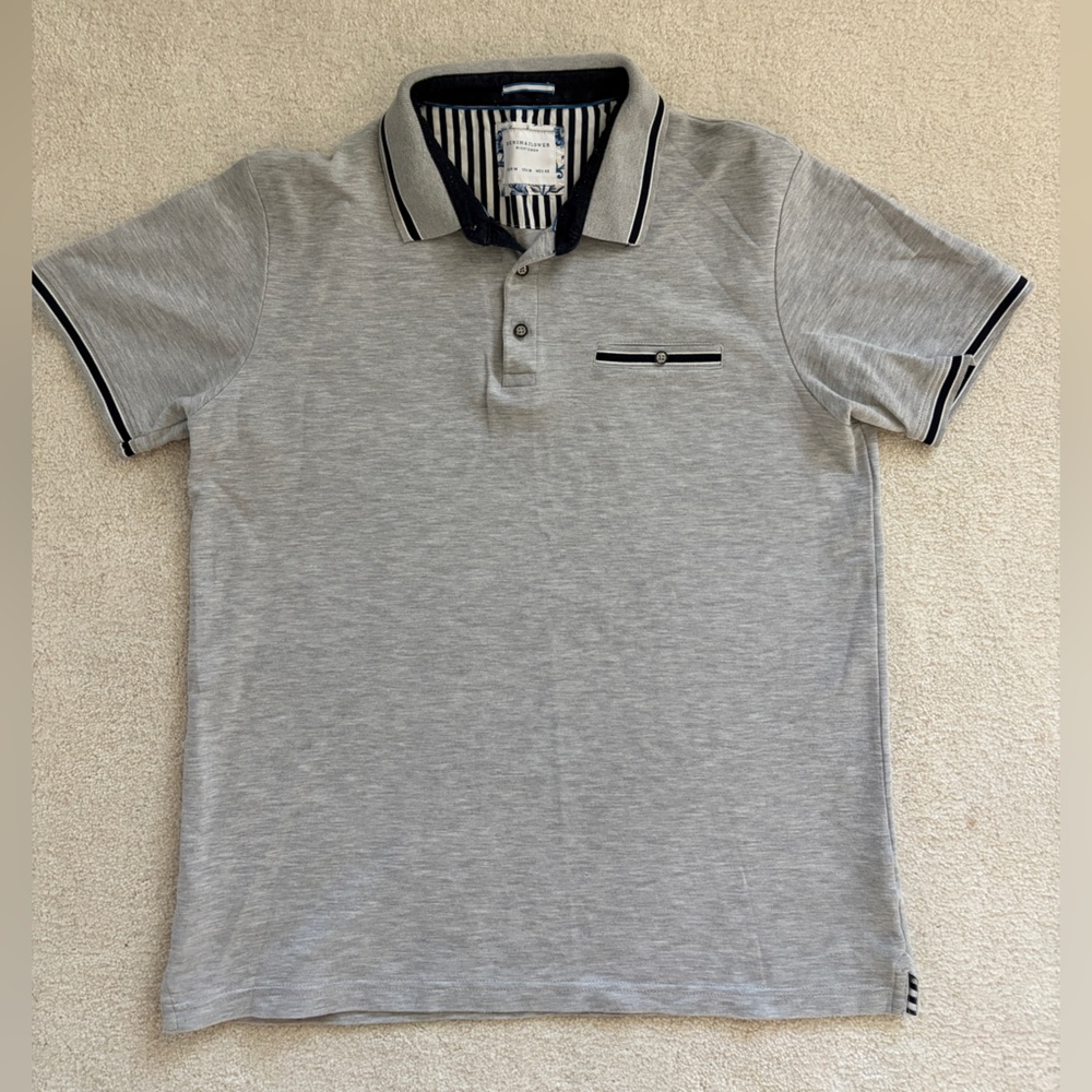 Denim & flower Ricky Singh, Gray, shirt, M
